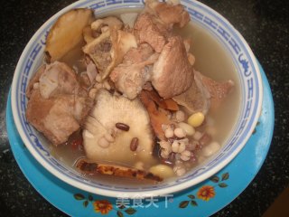 土伏苓豆类清补凉汤的做法