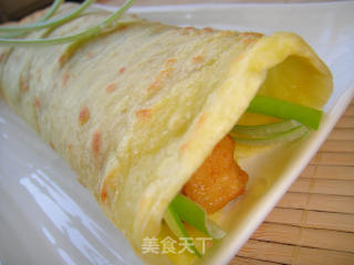 鸡肉卷饼的做法