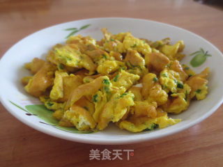 葱香鸡蛋的做法