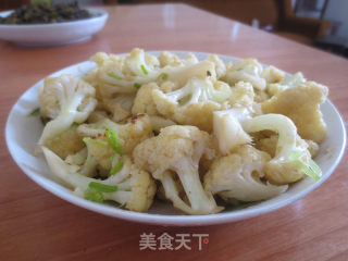 清炒花菜的做法