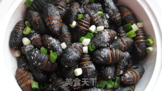 葱香茧蛹的做法