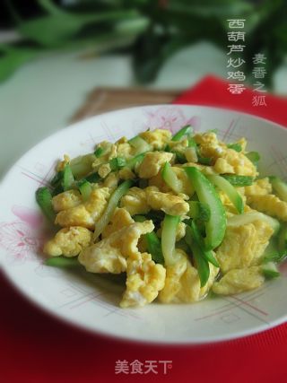 【让我欢喜让我忧：今夜无眠】西葫芦炒鸡蛋的做法