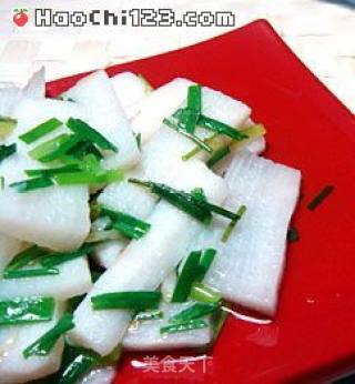 葱油山药的做法