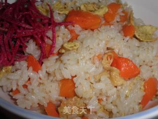 家常胡萝卜烧米饭的做法
