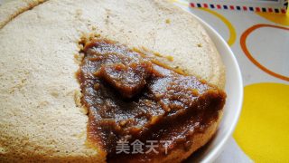 女生滋养佳品--枣蓉红糖蛋糕（电饭煲版）的做法