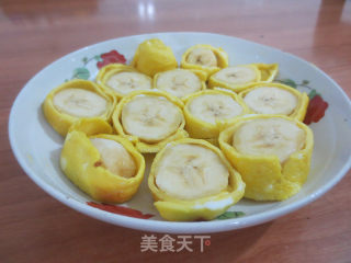 香蕉鸡蛋饼的做法