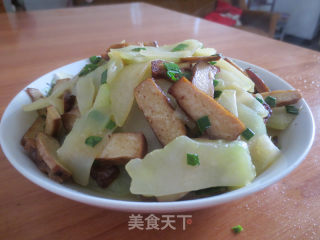 五香干炒芥蓝的做法