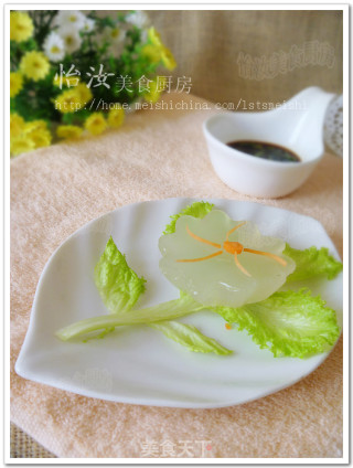 【爽口凉菜】吃出美丽和健康---水晶皮花冻