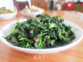 清炒茼蒿的做法