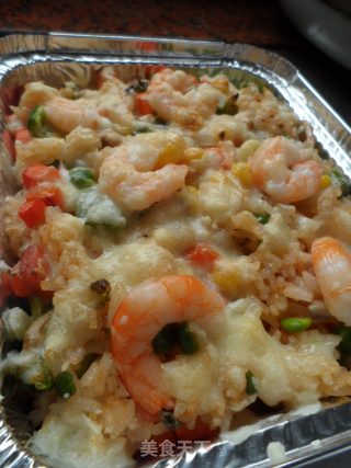 七彩焗饭