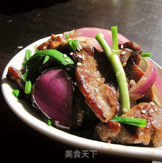 椒盐香煎肉的做法