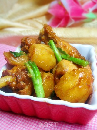 红烧土豆鸡块的做法