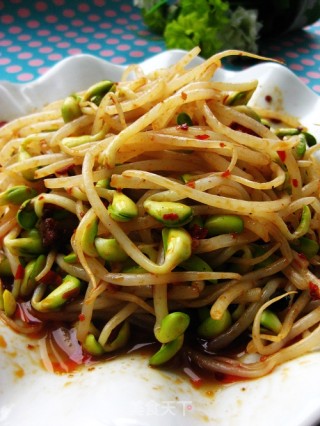 【减肥小凉菜系列】拌豆芽儿