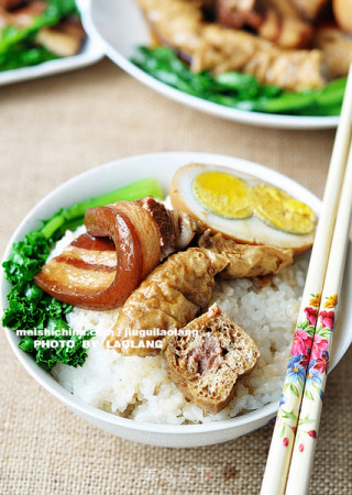 甏肉干饭的做法