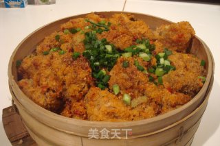 竹香粉蒸排骨的做法