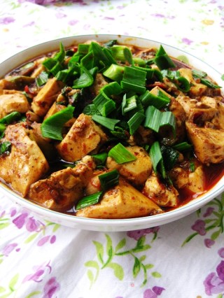 麻婆豆腐的做法