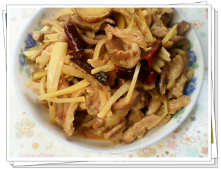 家常小炒——土豆丝小炒肉的做法
