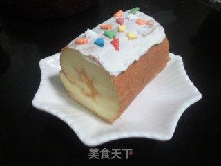 芒果奶油蛋糕卷