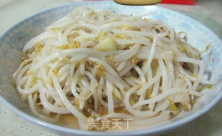 爆炒豆芽的做法