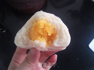 新手尝试---奶黄包的做法