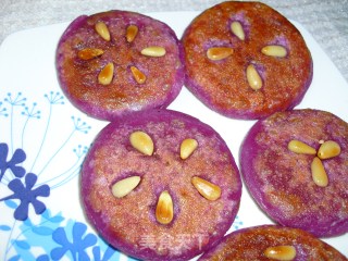 松仁豆沙饼的做法