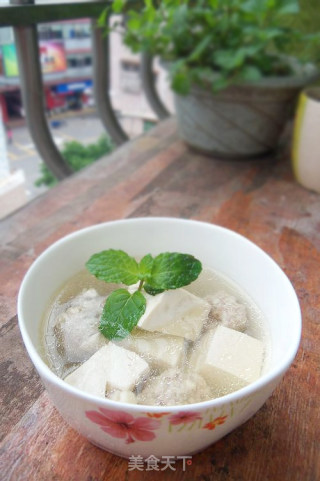 豆腐丸子汤的做法