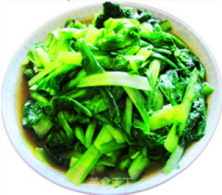蚝油白菜的做法