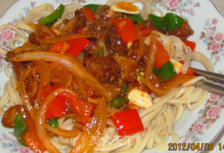 过油肉拌面的做法