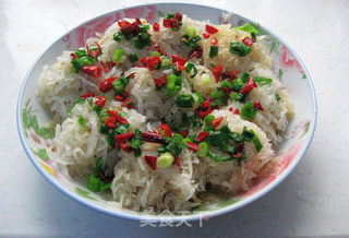 萝卜蒸肉丸的做法