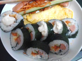 少材料哒紫菜包饭！的做法