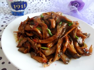 京酱平菇丝的做法
