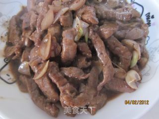 黑椒牛柳的做法