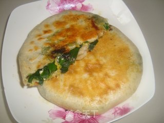 韭菜鸡蛋馅饼的做法