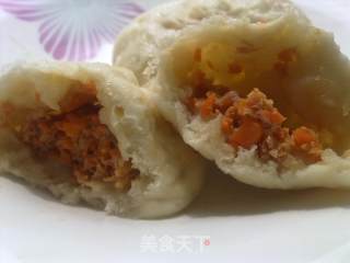 猪肉胡萝卜包子