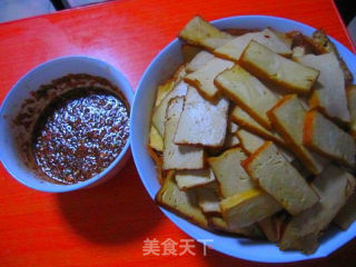 素鸡豆腐新吃法----下酒的小菜