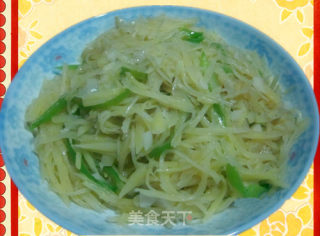 醋溜土豆丝的做法