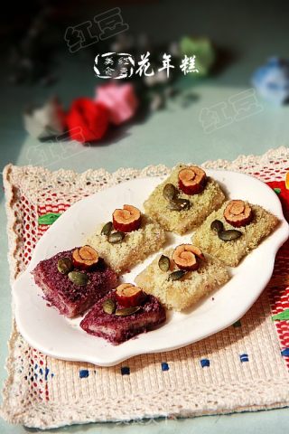 韩式花年糕的做法