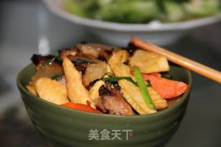 鲜笋炒腊肉的做法