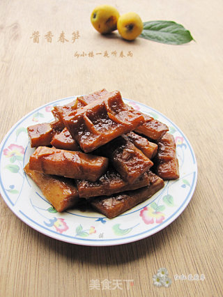 素菜也可以如此美味——酱香焖春笋