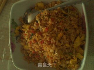 蔬菜鸡蛋炒饭