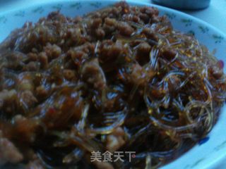 肉末粉丝的做法