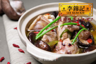 蚝皇北菇蒸鸡的做法