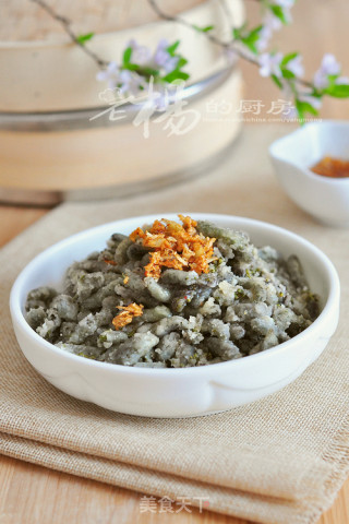 蒸土桃子麦饭的做法