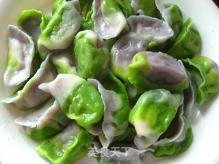 彩色饺子的做法