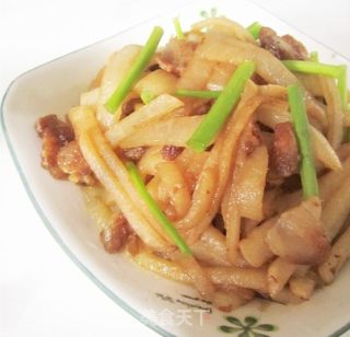 炒沙葛的做法
