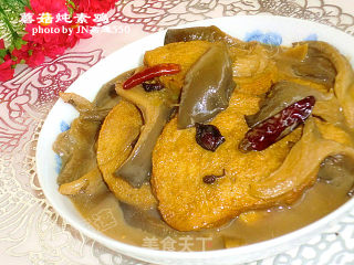 蘑菇炖素鸡的做法