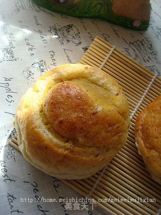 豆渣的花样年华——红豆花生红薯卷面包的做法