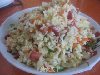 蛋炒饭的做法