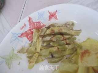 烤地瓜条的做法