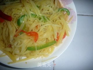 (不辣版)酸辣土豆丝的做法